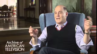 Matthew Weiner discusses switching to motion capture in Season 5 of "Mad Men" - EMMYTVLEGENDS.ORG