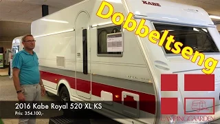 2016 Kabe Royal 520 XL KS hos Campinggaarden Ormslev