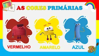 AS CORES PRIMÁRIAS: VERMELHO AMARELO E AZUL | EDUCAÇÃO INFANTIL