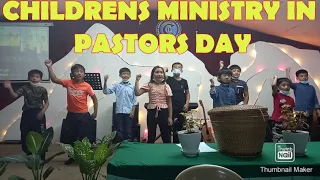 CHILDRENS PRESENTATION DURING PASTORS DAY by MLN