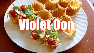 Violet Oon in Singapore -High End Singaporean Food in Art Gallery