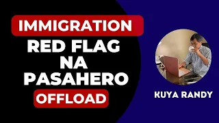 RED FLAG NA PASAHERO