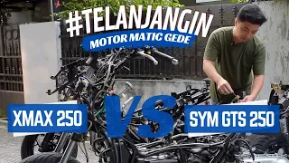 Telanjangin YAMAHA XMAX 250 Banding SYM GTS250i Mana Yang Lebih Ciamik !