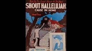 Noble Sissle & His Sissling Syncopators  - Shout Hallelujah! 1929