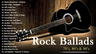 Guns N' Rose, Scorpions, Bon Jovi, Aerosmith, U2, Led Zeppelin - Slow Rock Ballads 70s, 80s, 90s