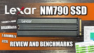 LEXAR NM790 SSD Review and Benchmarks - 7400MB/s, 232L NAND AND DRAMless?! WHAT???