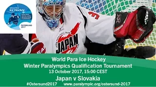 Japan v Slovakia | PyeongChang 2018 Qualification Tournament | Ostersund