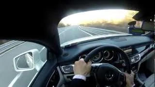 Mercedes CLS Shooting Brake 350 CDI 4Matic Short Handling Test Balocco