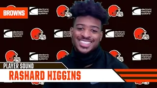 Rashard Higgins: "I would love to be here long term, but other than that I just want to win games."