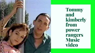 Tommy and Kimberly from power rangers in love music video
