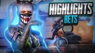 HIGHLIGHTS BY 🦇BETS🦇 | PUBG MOBILE| IPHONE 11 🏎️