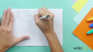 How to Draw Bubble Letters