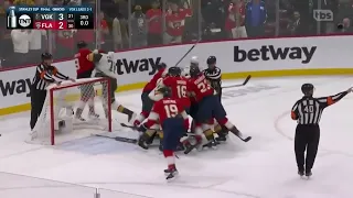 Brawl Breaks out Between the  Panthers and Golden Knights