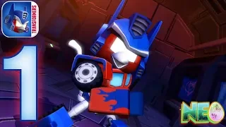 Angry Birds Transformers: Gameplay Walkthrough Part 1 - Red In Action! (iOS, Android)