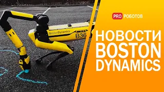 Новости Boston Dynamics // Что умеет рука робота Spot? // Автономные роботы