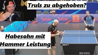 Live Reaktion & Match Analyse |  Daniel Habesohn on Fire 🔥 gegen Truls Moregardh