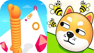 Long Neck Run VS Save The Dog - All Levels Android iOS Gameplay #1