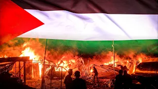 Les images choc de la frappe israélienne sur un camp de réfugiés palestiniens à Gaza