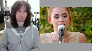 British guitarist analyses Miley Cyrus' version of Jolene live (ish!) in 2012!