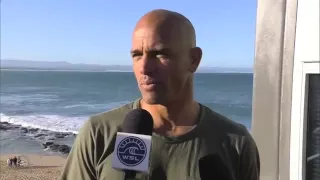 Kelly Slater Reacts to Mick Fanning Shark Attack at JBay Open - World Surf League