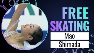 Mao SHIMADA (JPN) | Women Free Skating | Taipei City 2024 | #FigureSkating