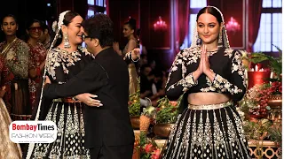 Sonakshi Sinha Graced The Runway As The Showstopper For Designer Vikram Phadnis | BTFW day 4