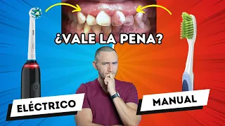 Se lava los dientes por primera vez con cepillo dental eléctrico ¡Vean su reacción!