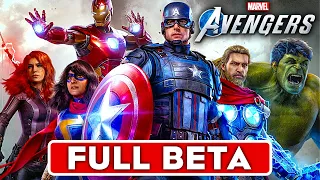 MARVEL'S AVENGERS Gameplay Walkthrough Part 1 FULL BETA [1080P HD 60FPS PS4 PRO] - No Commentary