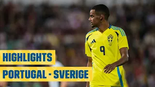 Highlights: Portugal - Sverige 5-2 | Tung förlust