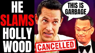 Zachary Levi SLAMS Hollywood, Tells Fans To Stop Watching GARBAGE! | Gets ATTACKED By Woke Mob