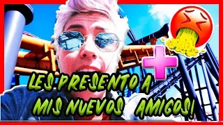 Fuimos a SIX FLAGS y CASI ME VOMITO | Alí Izquierdo