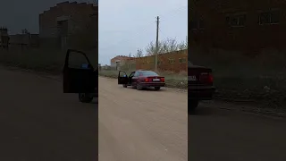 BMW E34 525i  БЮДЖЕТНЫЙ ГРОМКИЙ ФРОНТ мощные динамики по городу музыка в машину #shorts