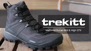 Inside Look: Mammut Ducan Mid & High GTX