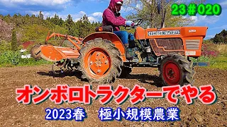 【ビンテージトラクター】赤字ですが、今年も田植えやりました