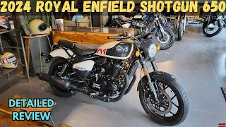 2024 Royal Enfield Shotgun 650 Detailed Review 🔥 | 3.73 Lakhs Ex-showroom #royalenfield #shotgun650