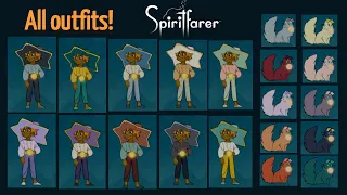 All Stella's outfits + Daffoldil furs - Spiritfarer