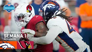 Denver Broncos vs. Arizona Cardinals | Pretemporada NFL 2023 | Resumen Highlights | 11 Ago, 23