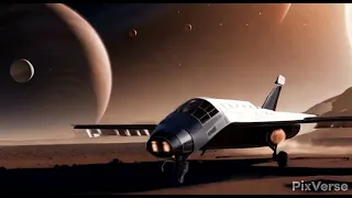 Приземлился #animation #digitalart #art #future #spaceship #space #spaceexploration #spacetravel