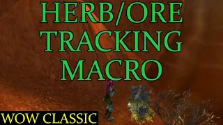 WoW Classic - Find Herbs & Minerals Macro Guide