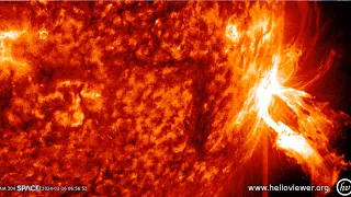 Sun blasts huge X2.5-class solar flare and spits plasma  - See 4K spacecraft views