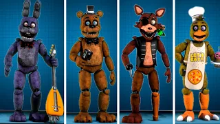 STYLIZED ANIMATRONICS WORKSHOP FNAF AR | TheEnnardGamer