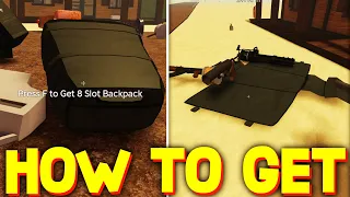 HOW TO GET UPGRADED 8 SLOT BACKPACK in A DUSTY TRIP! ROBLOX