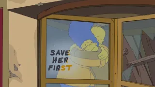 Save her first | The Simpsons