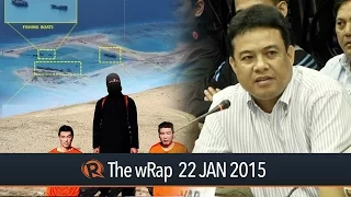 Binay witness surfaces, China's reclamation, Japanese ISIS hostages | The wRap