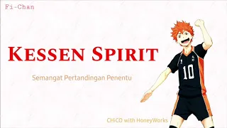 Kessen Spirit - CHiCO with HoneyWorks | Haikyuu S4 END Full Song [ Lirik Terjemahan Indonesia ]