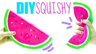 DIY WATERMELON SQUISHY | How to make a squishy | EASY DIY Toys for Kids