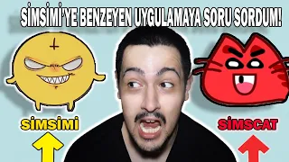 SİMSİMİ'YE BENZEYEN UYGULAMAYA SORU SORDUM! 😨 BANA KÜFÜR ETTİ 🤬