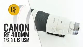 Canon RF 400mm f/2.8 'L' IS USM lens review with samples