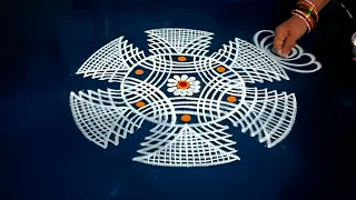 Easy festival kolam designs