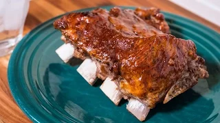 Pressure Cooker Baby Back Ribs - Time Lapse